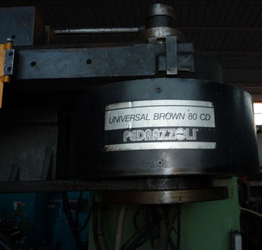 Curvatubi Automatica Pedrazzoli Universal Brown 80 CD Usata - 6000mm - Plastin Gold